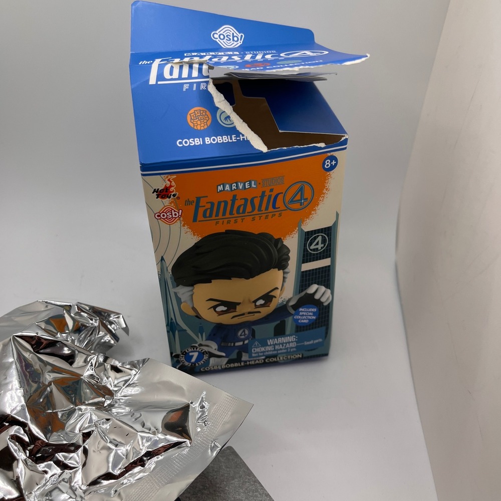 Hot Toys Bobble-Head Unisex OS Blue NEW Fantastic Four Invisible Woman Cosbi